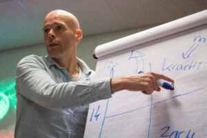 Hans Zomer, één van de drie trainers van de omgevingswet