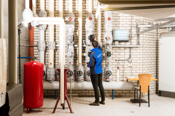 Toezichthouder energiebesparing voert EML-controle uit bij bedrijf